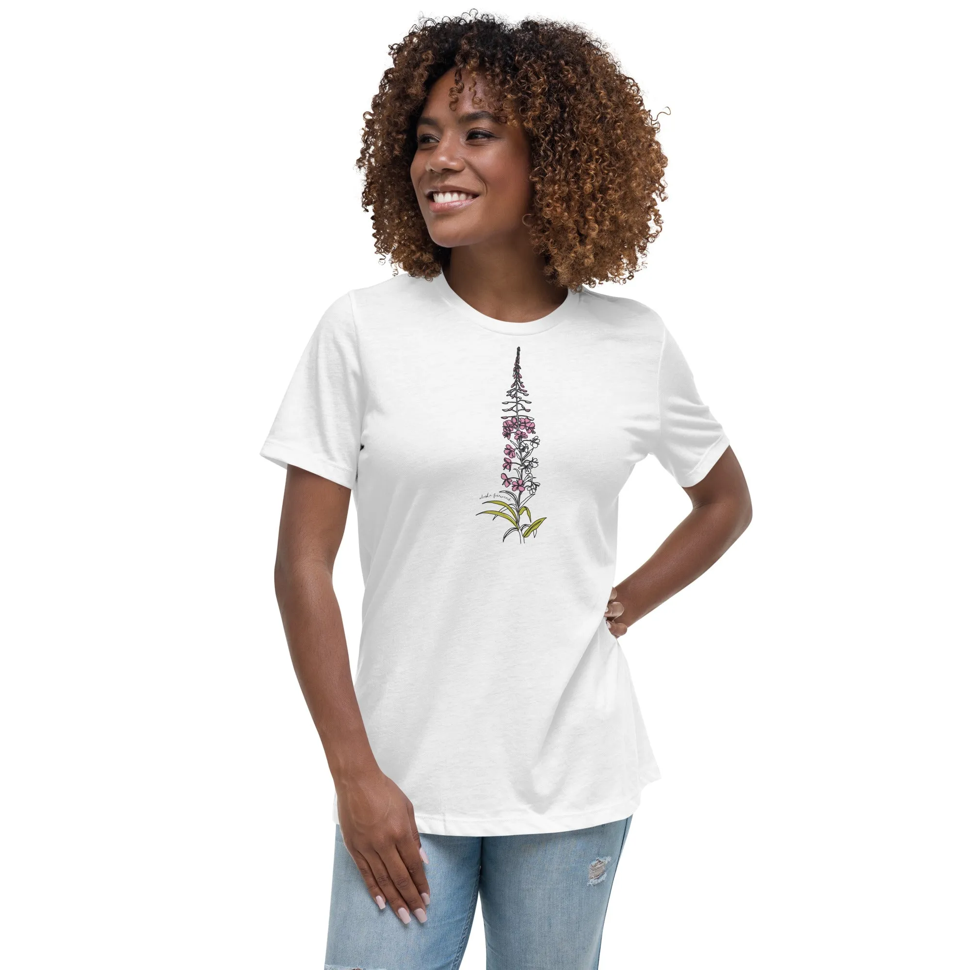 Alaska Wildflowers - Fireweed T-Shirt