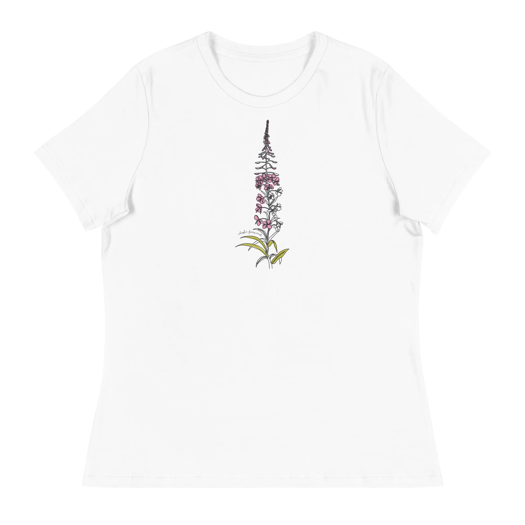 Alaska Wildflowers - Fireweed T-Shirt