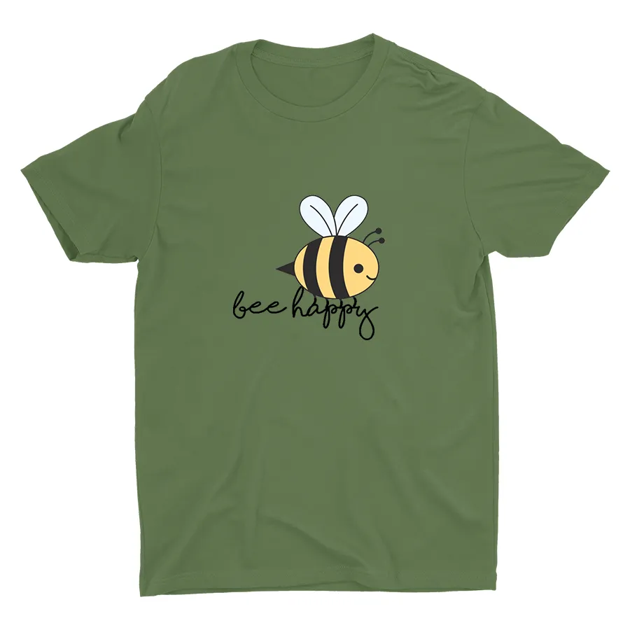 BE Happy Printed T-shirt