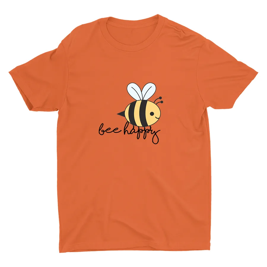 BE Happy Printed T-shirt