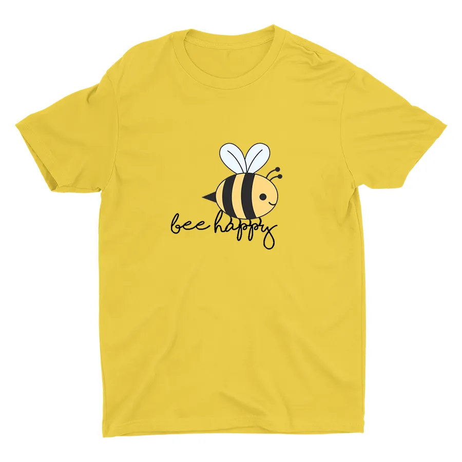 BE Happy Printed T-shirt