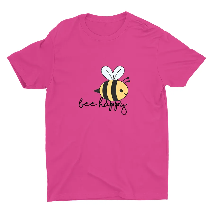 BE Happy Printed T-shirt