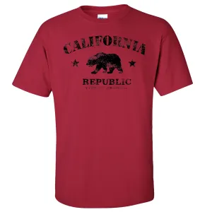 California Republic Vintage Original Asst Colors T-shirt/tee