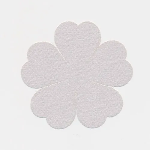 Cut Flower - Five Petals (Chiffon) #98 Pale Gray