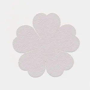 Cut Flower - Five Petals (Chiffon) #98 Pale Gray