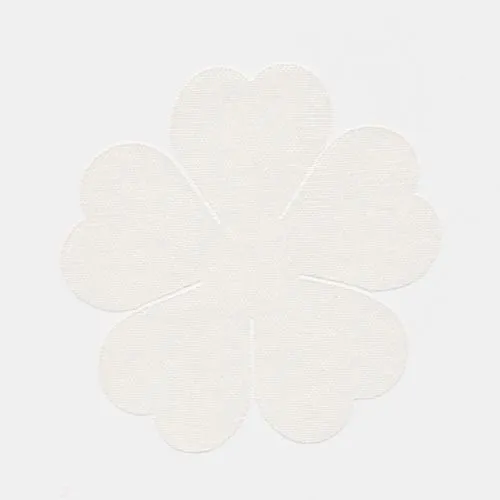 Cut Flower - Five Petals (Organdy) #158 Milk