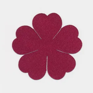 Cut Flower - Five Petals (Satin) #43 Garnet