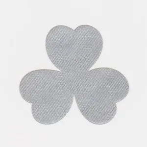 Cut Flower - Three Petals (Satin) #98 Pale Gray