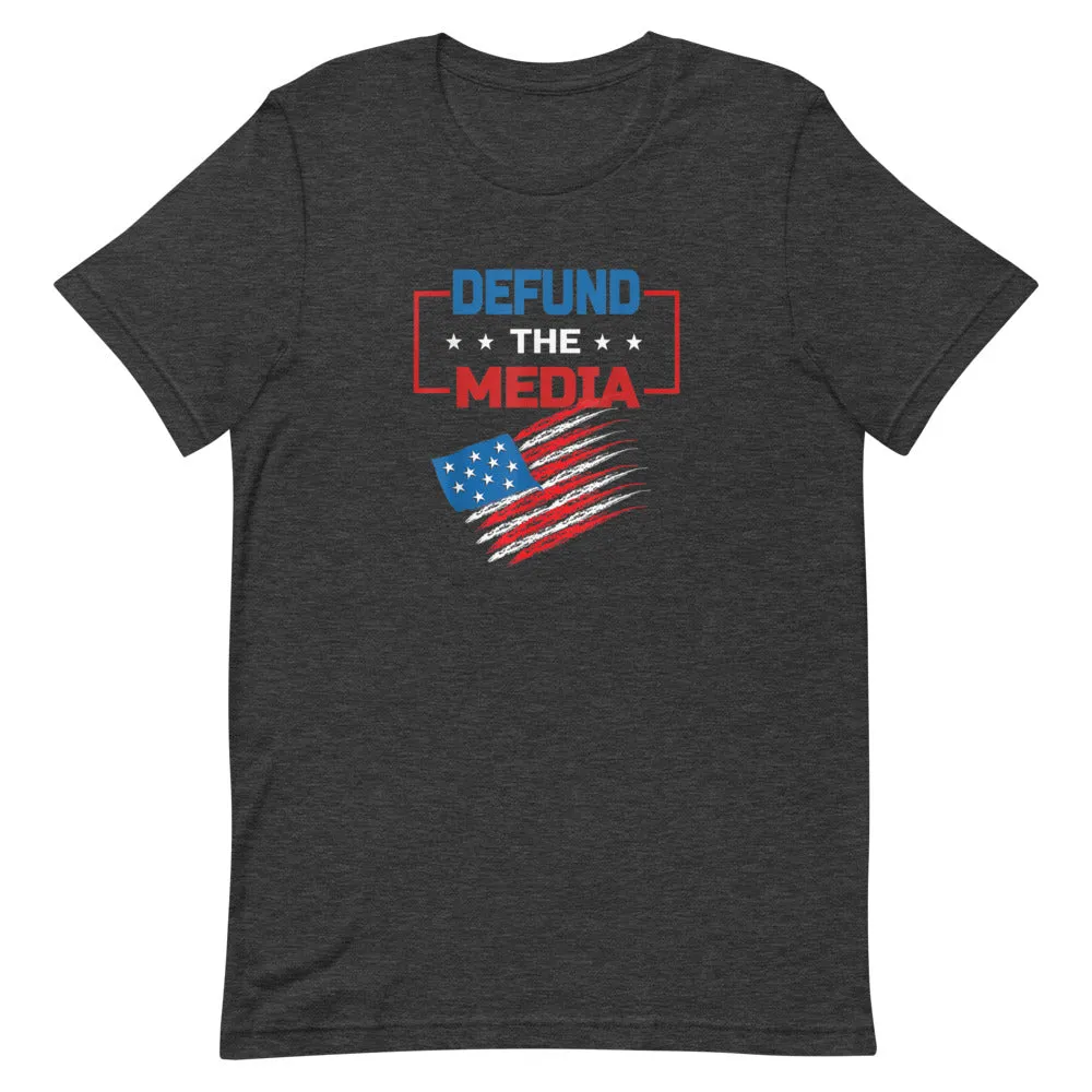 DEFUND THE MEDIA Short-Sleeve Unisex T-Shirt