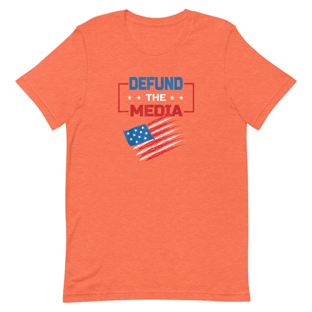 DEFUND THE MEDIA Short-Sleeve Unisex T-Shirt