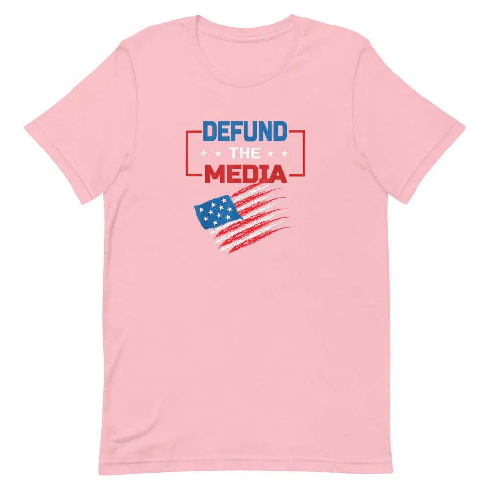 DEFUND THE MEDIA Short-Sleeve Unisex T-Shirt
