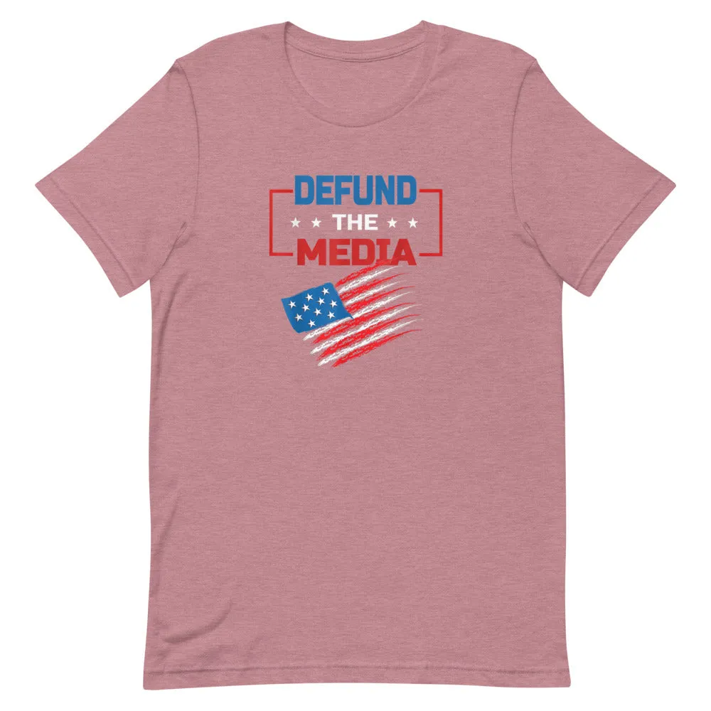 DEFUND THE MEDIA Short-Sleeve Unisex T-Shirt