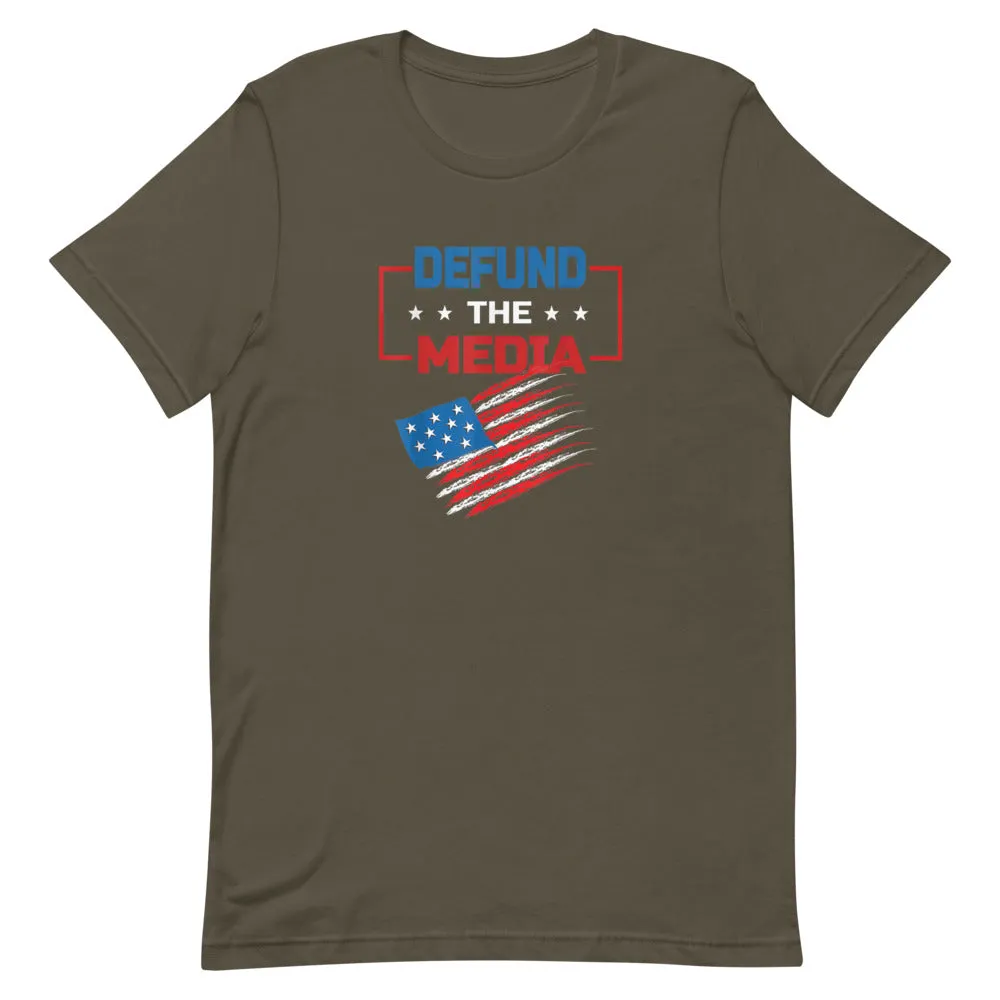 DEFUND THE MEDIA Short-Sleeve Unisex T-Shirt