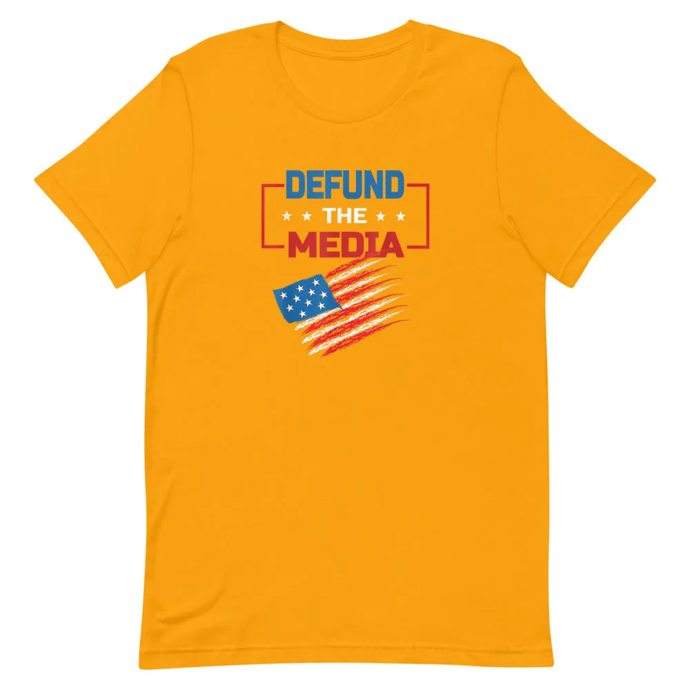 DEFUND THE MEDIA Short-Sleeve Unisex T-Shirt
