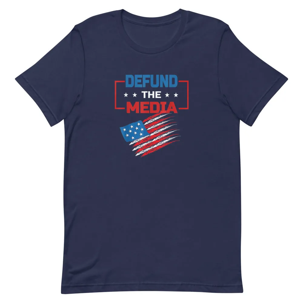 DEFUND THE MEDIA Short-Sleeve Unisex T-Shirt