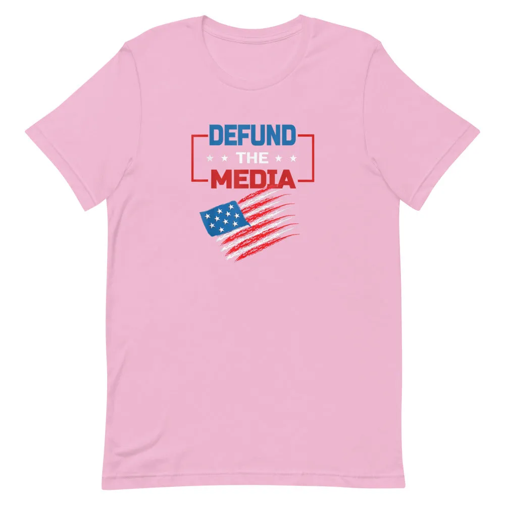 DEFUND THE MEDIA Short-Sleeve Unisex T-Shirt