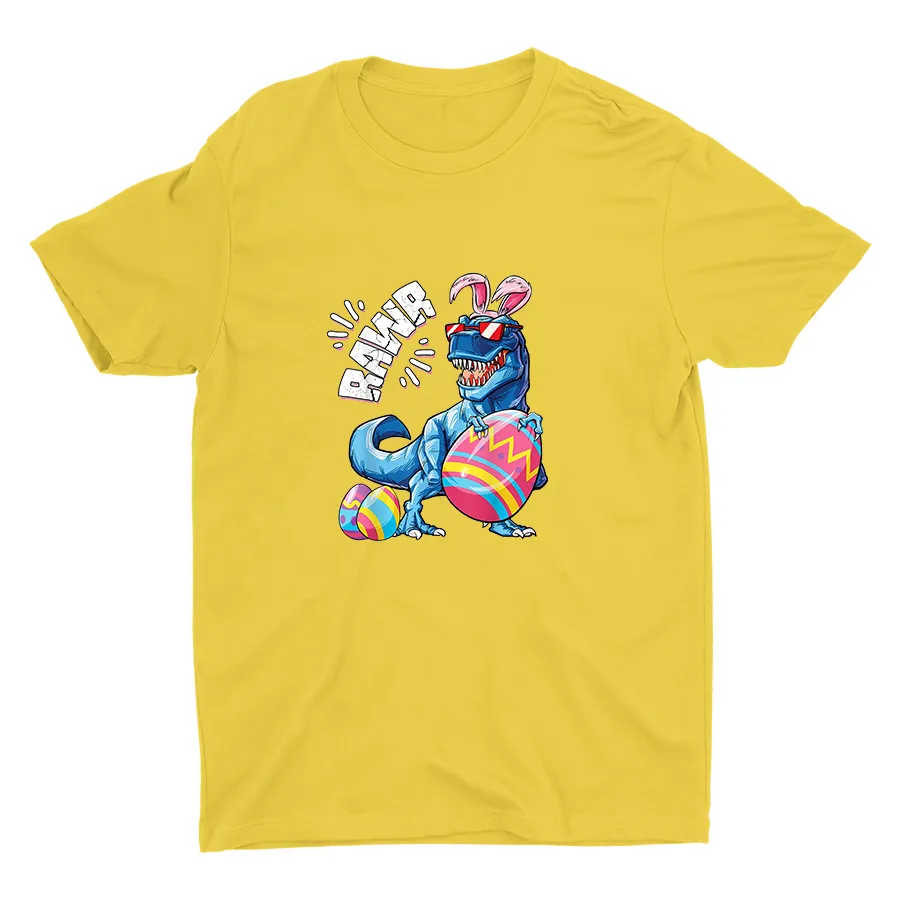 Easter Saurus Ray Cotton Tee
