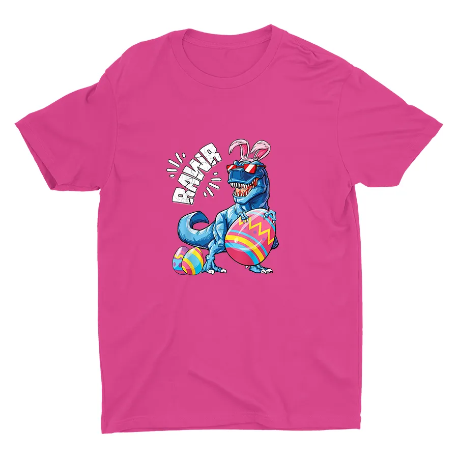 Easter Saurus Ray Cotton Tee