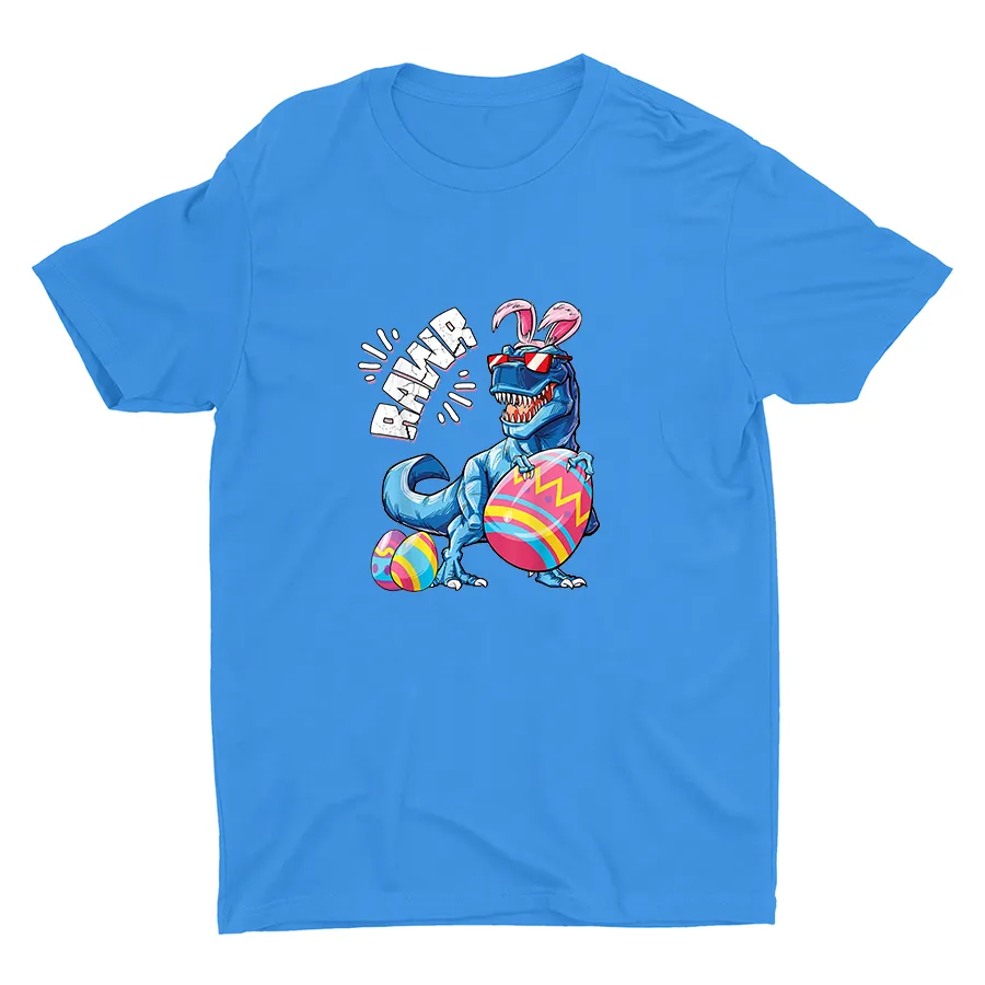 Easter Saurus Ray Cotton Tee
