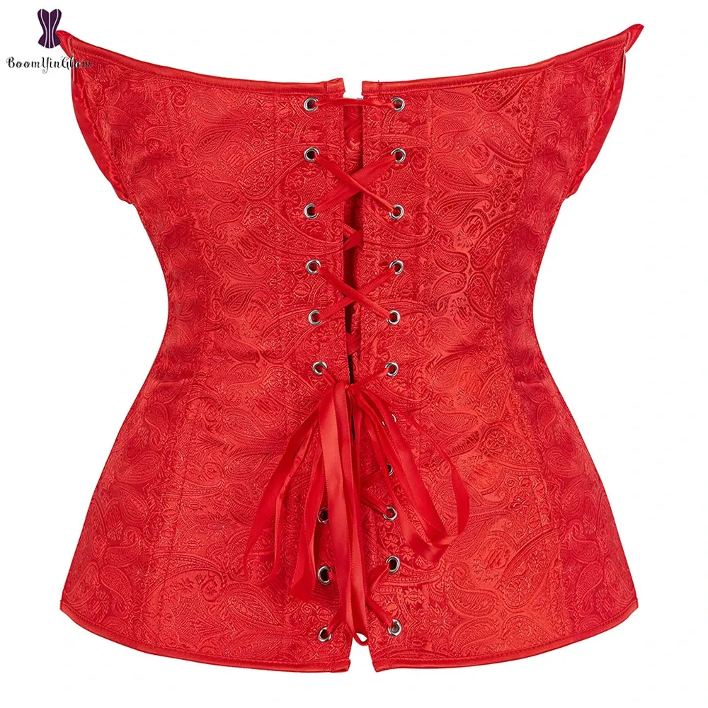 Fashion Waist Cinching Victorians Corselet Crop Top Women's Body Shapewear Lingerie Corsets & Bustier