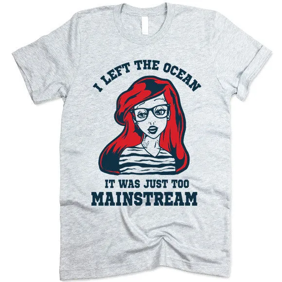 Hipster Mermaid T Shirt