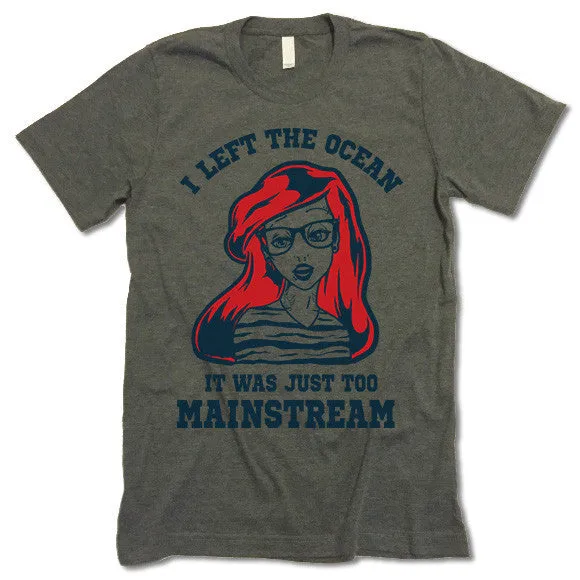 Hipster Mermaid T Shirt