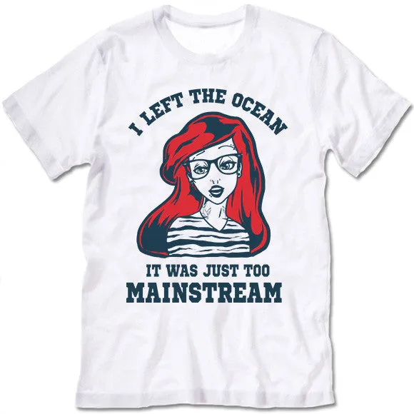 Hipster Mermaid T Shirt