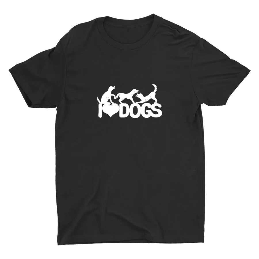 I LOVE DOGS Cotton Tee