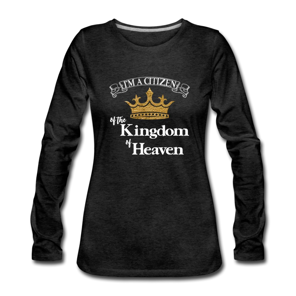 I'm a Citizen, Women's Premium Slim Fit Long Sleeve T-Shirt