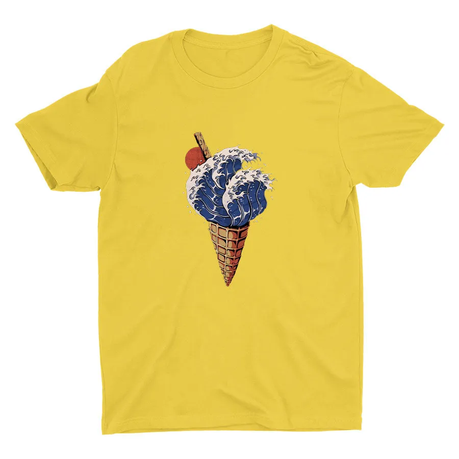 Kanagawa Ice Cream Cotton Tee