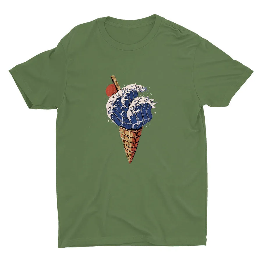 Kanagawa Ice Cream Cotton Tee