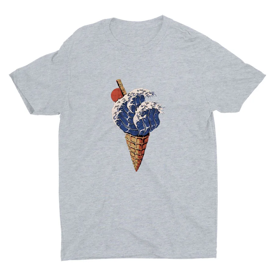 Kanagawa Ice Cream Cotton Tee