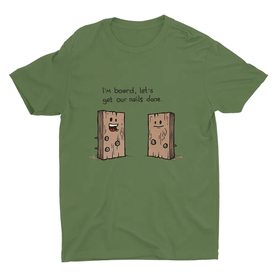 Let′s Get Our Nails Done Cotton Tee