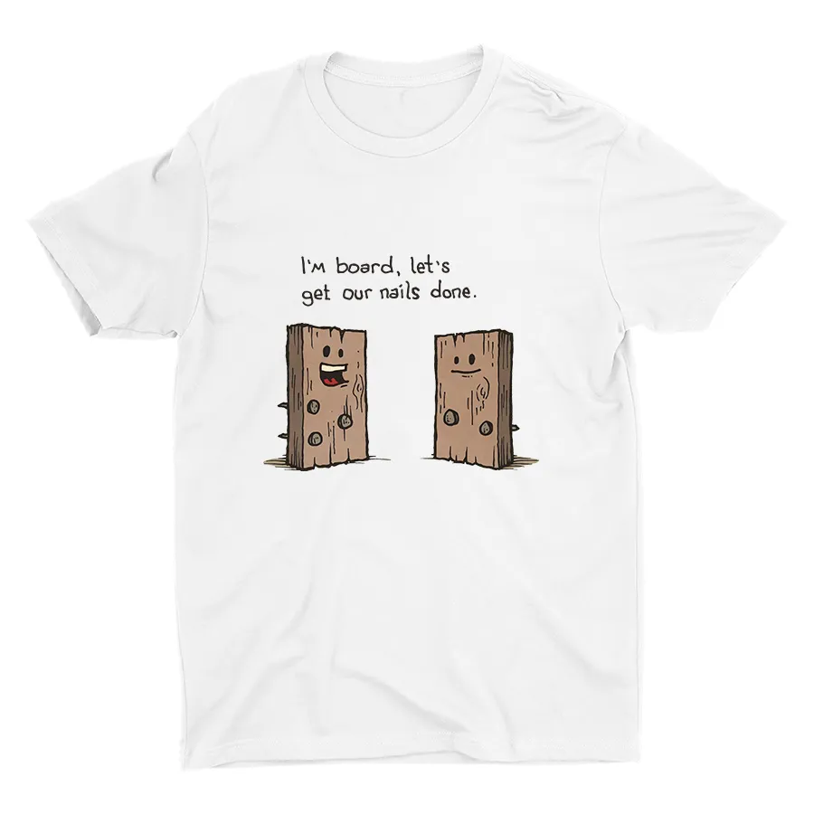 Let′s Get Our Nails Done Cotton Tee