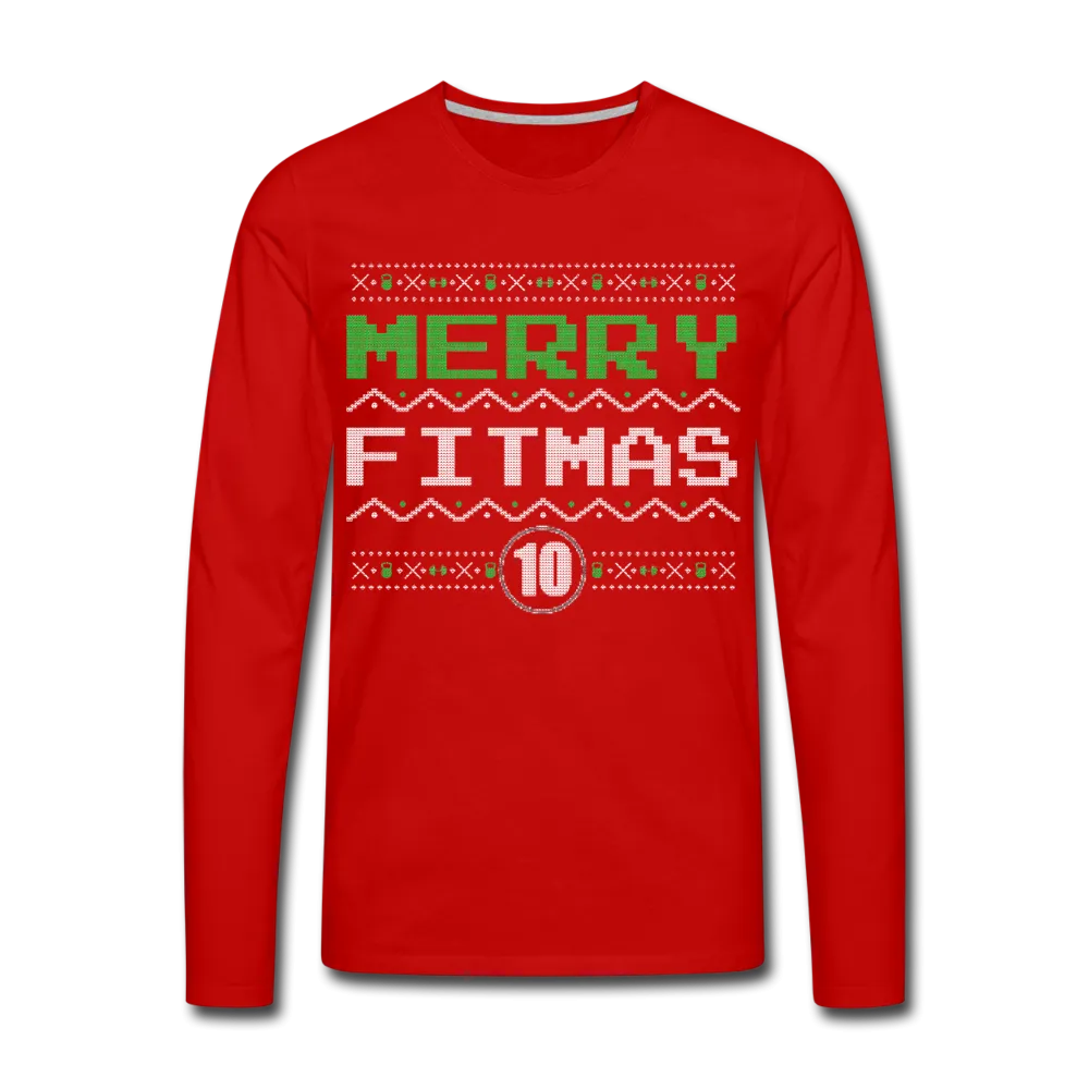 Men's Fitmas Long Sleeve T-Shirt
