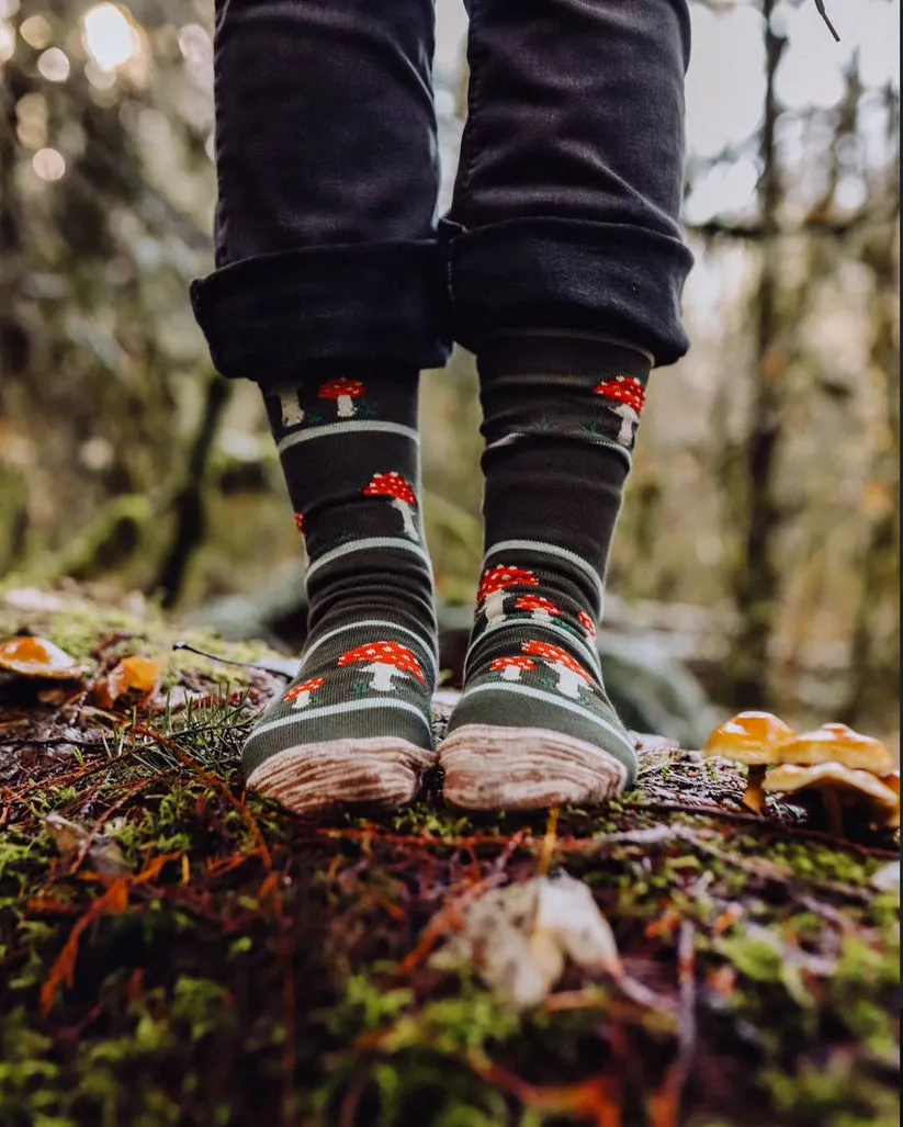 Mushroom Socks