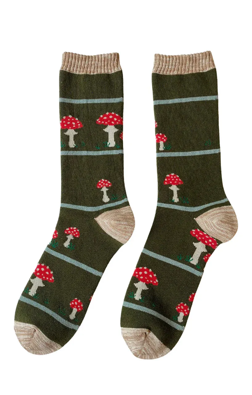 Mushroom Socks