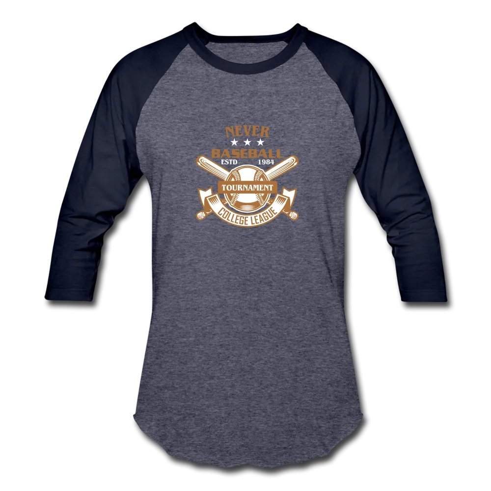 NEVER BASEBALL Baseball T-Shirt