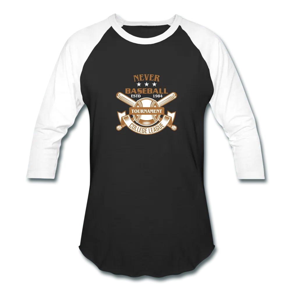 NEVER BASEBALL Baseball T-Shirt