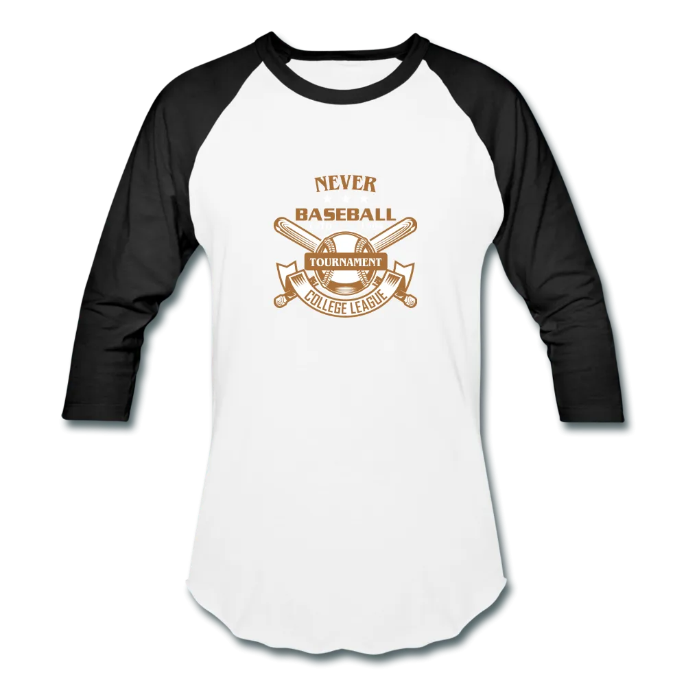 NEVER BASEBALL Baseball T-Shirt
