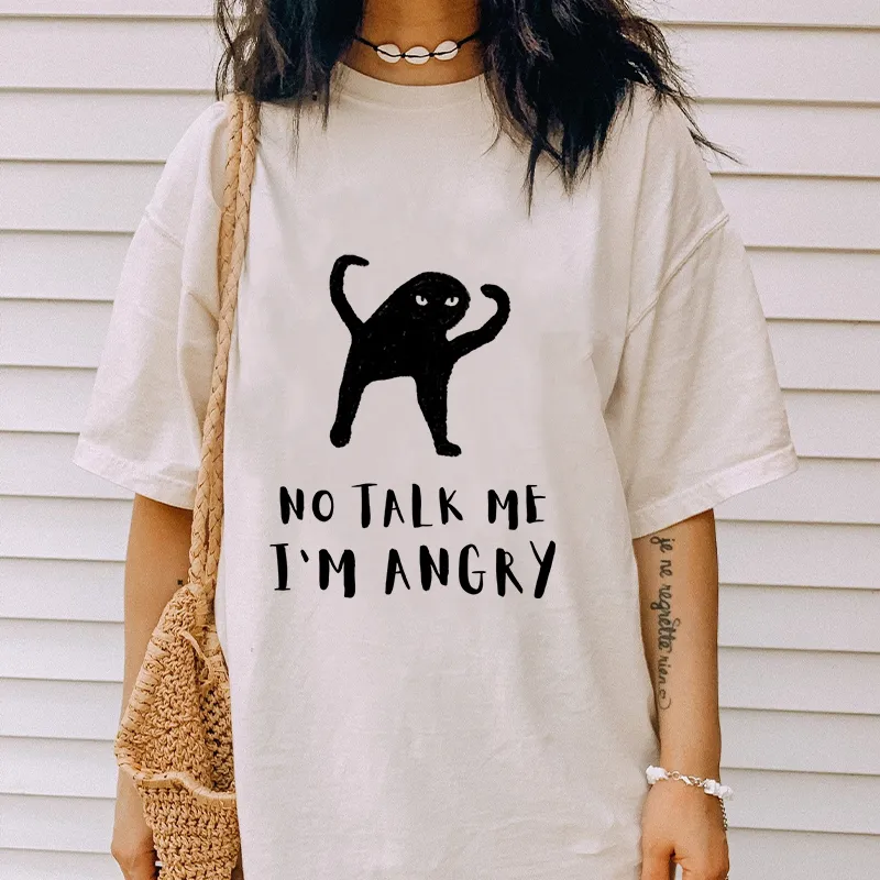 No Talk Me, I'm Angry