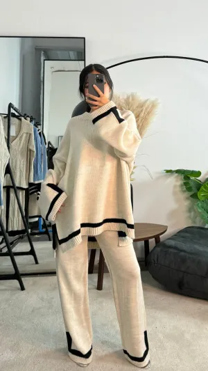 Noemi - Two-Tone Lounge Set