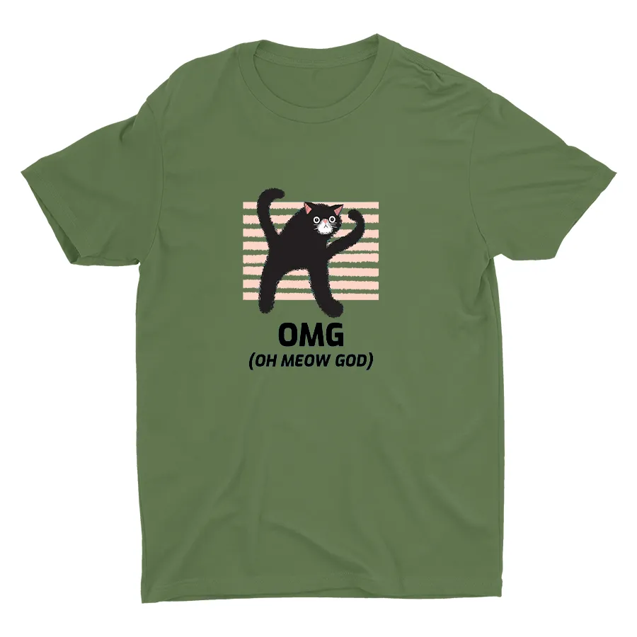 Oh Meow God Cotton Tee