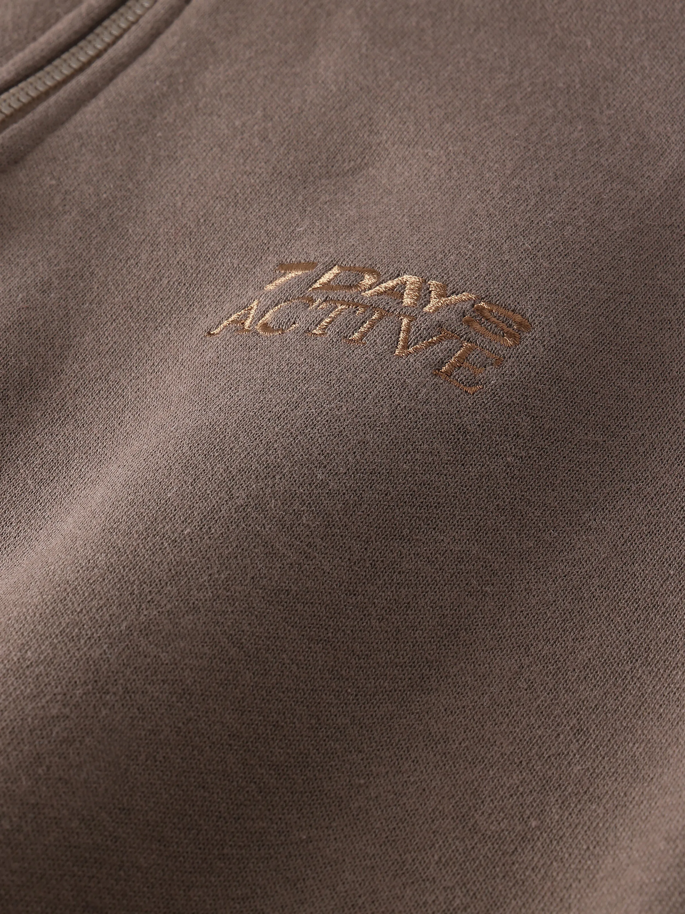 Organic Fitted Half Zip
