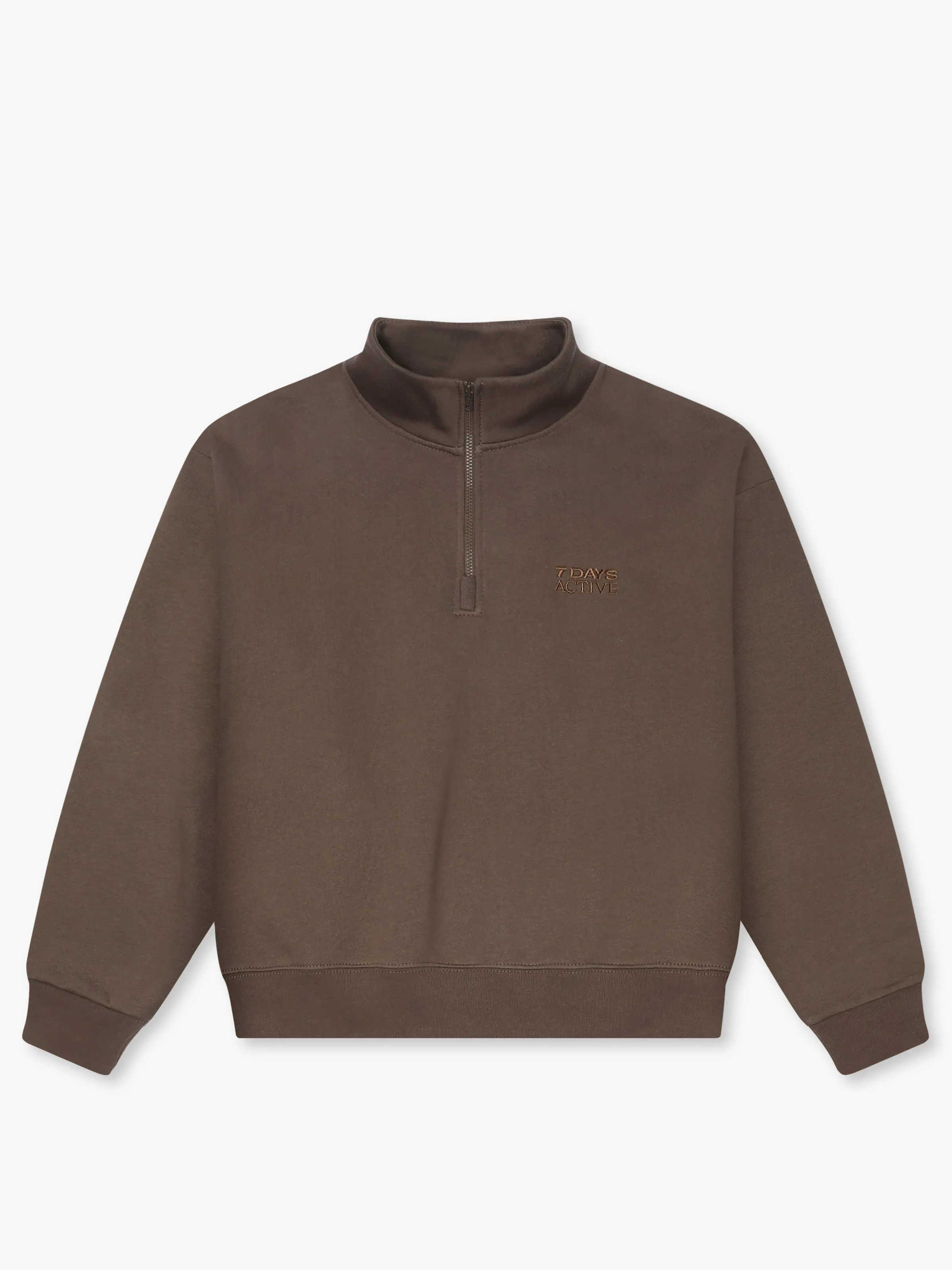 Organic Fitted Half Zip