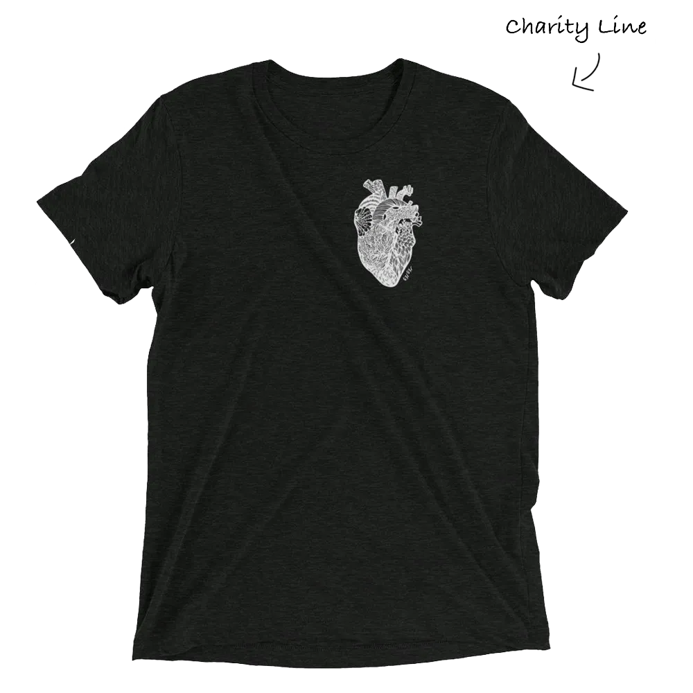 Paper Cut Heart Women's T-Shirt