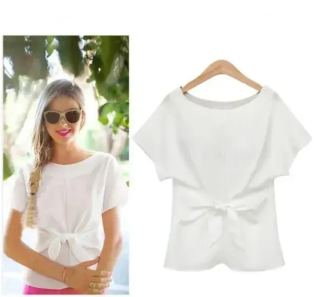 Pretty women Blouse casual vintage tops