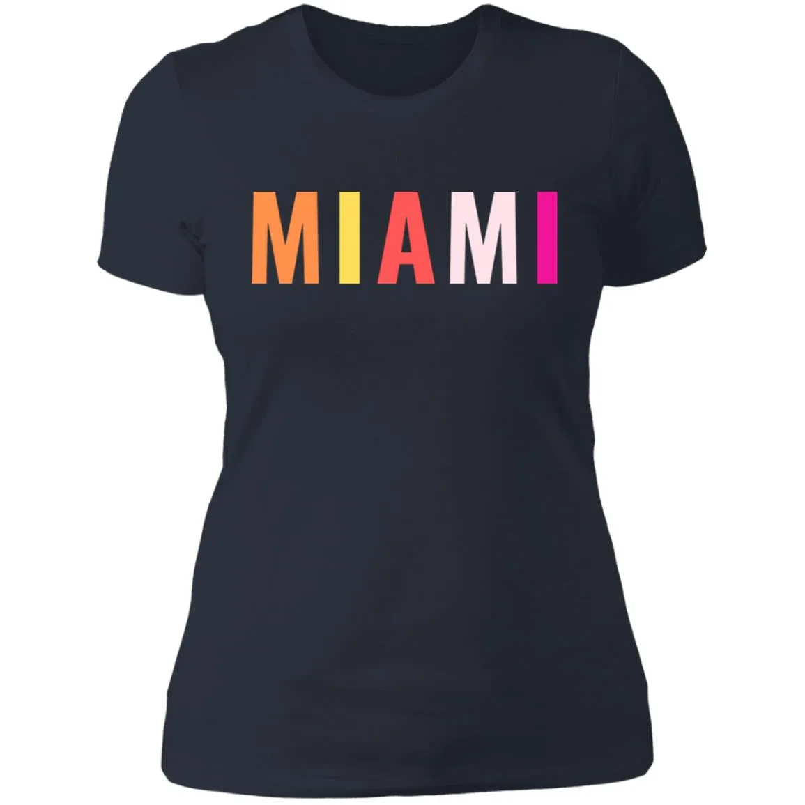 "Miami" Ladies' Boyfriend T-Shirt