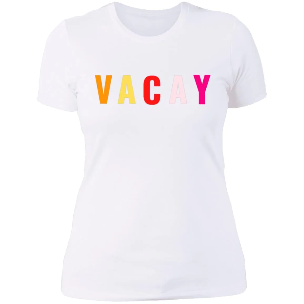 "VACAY" Ladies' Boyfriend T-Shirt