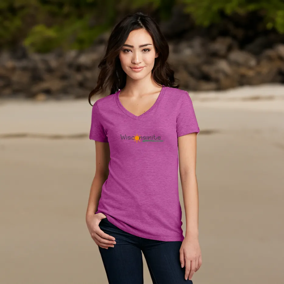 "Wisconsinite" Women's V-Neck